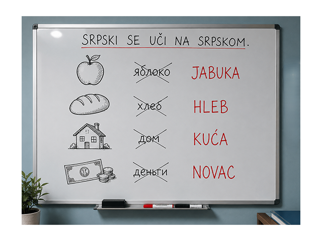 Изучение сербского на сербском